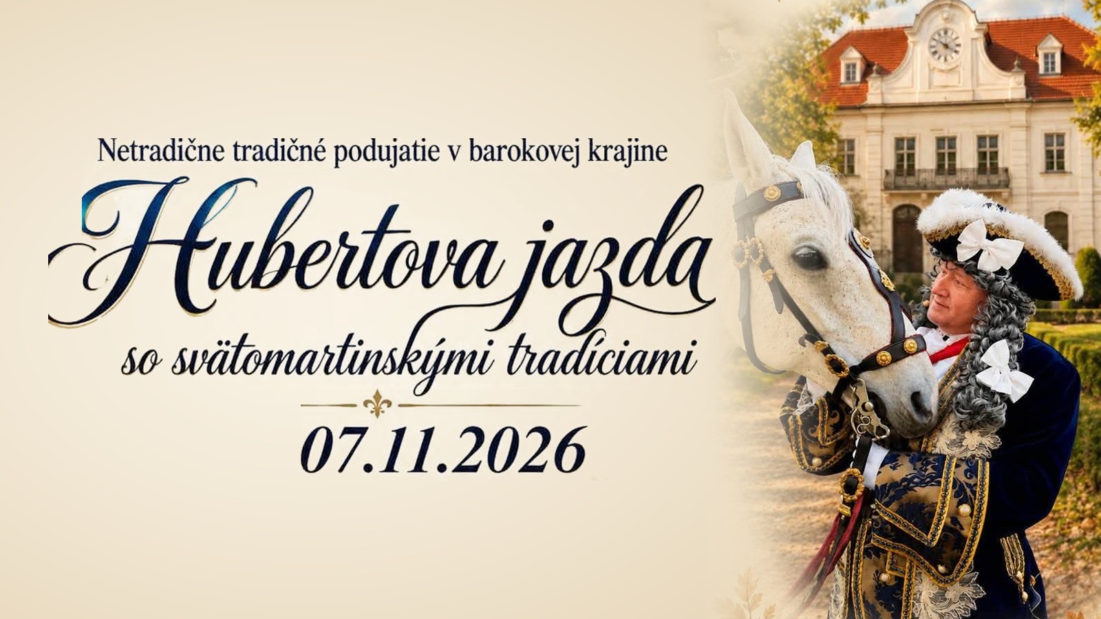 Hubertova jazda spojí históriu, kone a svätomartinské chute Záhoria